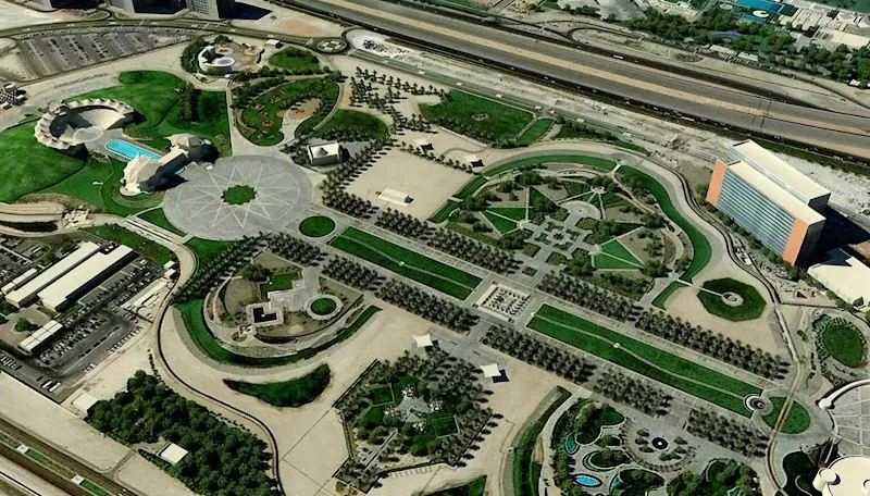 Khalifa Park park in Al Manara, Abu Dhabi